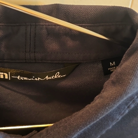 Travis Mathew Navy Golf Polo - Picture 2 of 3